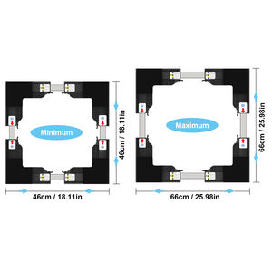 Kit de Apilamiento para Lavadora Negra, Nuevo Modelo 2025, Marco de Conexión Intermedio para Secadora - Product Image 4