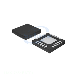 Circuit intégré à puce WFQFN à contacts apparents MAX17634BATP+ Gestion de l'alimentation (PMIC) CI REG BUCK 5V 4.25A 20TQFN En stock - Product Image 1