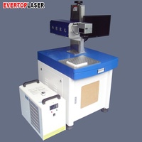 Machine de marquage et de gravure laser UV 10W, marqueur laser haute précision, graveur laser UV haute vitesse pour le codage de plaques signalétiques industrielles