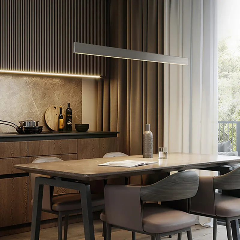 Aisilan modernes design salon lux para quarto sala de jantar del soffitto ha condotto la lampada di pendente lampadario lustre