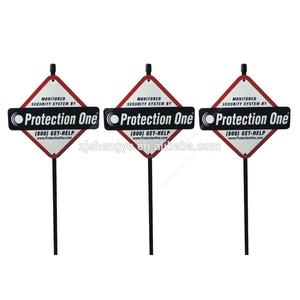 Panneau de sécurité d'avertissement de décor américain en métal de <span class=keywords><strong>vente</strong></span> directe d'usine - Product Image 6