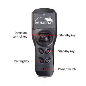 <span class=keywords><strong>Barco</strong></span> Cebador con Control Remoto GPS Inalámbrico para Pesca de Carpas, Alcance de 500m, Capacidad de Carga de 1.5kg, Resistente a las Olas - Product Image 2