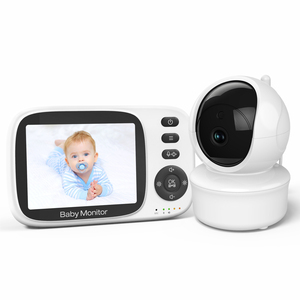 Nouvelle <span class=keywords><strong>caméra</strong></span> de surveillance pour bébé 2,4G <span class=keywords><strong>pas</strong></span> chère de 3,2 pouces avec vision nocturne, communication bidirectionnelle, rotation panoramique/inclinaison, portée jusqu'à 300 m, sans Wi-Fi - Product Image 1