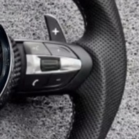 Volant en fibre de carbone LED cuir Smart M Sport pour BMW F30 F10 F20 F36 F22 E90 E72 E60 E46 M2 M3 M4 M5 M6 haute qualité