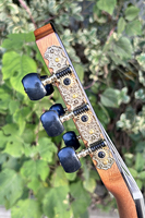 Aiersi Silent Electric Classical Guitar Wholesale Price Solid Body Travel Built in Effect Nylon String Portable