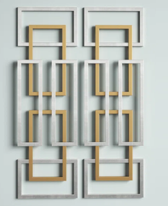 Design à la mode décor à la maison artisanat mural décoratif métallique mur Art décoration pour salon - Product Image 5