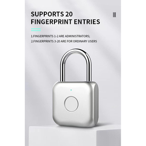 Seguridad buena calidad huella digital o teclado Venta caliente precio razonable candado inteligente - Product Image 3