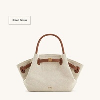 Sac à main JW PEI en toile avec doublure en toile, bandoulière simple, pour femme, à porter à l'épaule ou en bandoulière