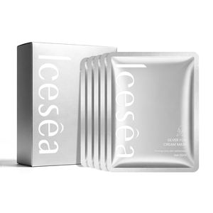 ซิลเวอร์ ฟอยล์ ครีม เฟซ มาส์ก ไฮเดรติ้ง ไบรท์เทนนิ่ง - Product Image 5