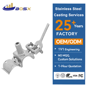 Servicio <span class=keywords><strong>de</strong></span> Fundición a la Cera Perdida <span class=keywords><strong>de</strong></span> Acero al Carbono No Estándar BOSX <span class=keywords><strong>para</strong></span> Accesorios <span class=keywords><strong>de</strong></span> Silla <span class=keywords><strong>de</strong></span> Ruedas Según Sus Dibujos <span class=keywords><strong>de</strong></span> Fábrica - Product Image 1