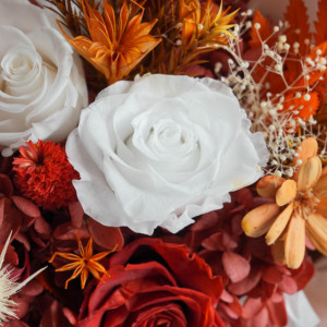 Tendance 2026 : <span class=keywords><strong>Bouquet</strong></span> <span class=keywords><strong>de</strong></span> fleurs éternelles personnalisable, cadeau idéal pour la fête des Mères, décoration intérieure et mariage - Product Image 5