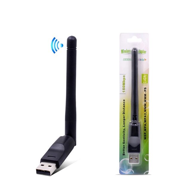 Usb Wifi Receiver Dongle 150mbps USB2.0 Wireless Wifi Adapter Network Cards for Laptop MiniPC Computer TV Box