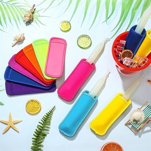 Nhà Máy Giá Trống Neoprene <span class=keywords><strong>Ice</strong></span> Cực Chủ Popsicle Chủ Sở Hữu Băng Giá Cực Tay Áo Chống Đóng Băng Popsicle Tay Áo Cho Trẻ Em - Product Image 5