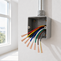 Câble en cuivre robuste YCW avec isolation en caoutchouc 450/750V pour système de test de variation d'angle de pales d'éoliennes offshore et système d'alimentation mobile