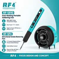 Kit de soudage professionnel RF4 S810 - SF4, chauffage rapide Type-C, élimination de la fumée, pratique et réglable pour la réparation électronique