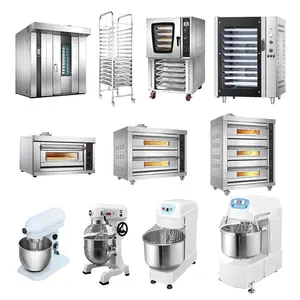 Supply Whole Bakery Line Oven Mixer Industrial flat Bread Making Machines Commercial baking bread machine Equipment