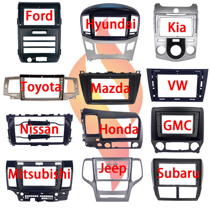 Universal Car Frame DVD Player - Android Radio Touch Screen