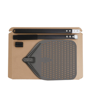 Pala para <span class=keywords><strong>Pizza</strong></span> YINHAO de 12 Pulgadas, Pala para <span class=keywords><strong>Pizza</strong></span> de Aluminio Perforado con Mango Largo de 31.5 Pulgadas para Accesorios de Horno al Aire Libre - Product Image 5