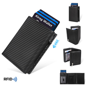 <span class=keywords><strong>Portafoglio</strong></span> Unisex in PU con Chiusura Antimagnetica, 3 Scomparti, <span class=keywords><strong>Grande</strong></span> Capacità, Borsa <span class=keywords><strong>da</strong></span> <span class=keywords><strong>Donna</strong></span>, Portamonete, Porta Documenti e Carte - Product Image 2