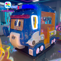 Aire de jeux pour enfants arcade dynamique multi-joueurs Machine de jeu à pièces enfants voiture conduite Kiddie Ride