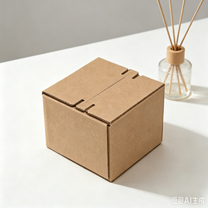 Caja de Cartón Extra Resistente con Cierre sin Pegamento, Caja Postal de Tres a Cinco Capas para Exposiciones, Materiales Reciclados - Product Image 1
