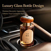 Ambientador para Auto de 160 ml de Gran Capacidad, Aroma Natural en Capas, Volatilización Lenta, No Picante, Aroma Fresco y Duradero