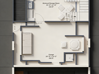 Villa modulaire préfabriquée en structure légère en acier moderne pour hôtel, appartement, 2 étages, résistance au vent de 180 mph, sécurité et qualité