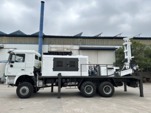 Xl Boor Dieselaangedreven Vrachtwagen Gemonteerde Hydraulische Waterputboorinstallatie 140-254Mm Gatdiameter 200M/350M/500M Diepte Pompkern - Product Image 5