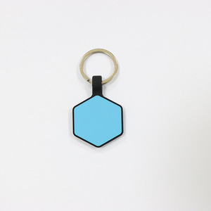 Tag Identitas Hewan Peliharaan Silikon Heksagonal Custom Berukir Nama, Kosong - Product Image 5