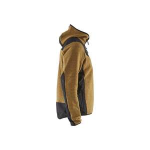 BLAKLADER - 594025363799L Chaqueta de punto Softshell Honey Gold/Black-EAN 7330509802205 CHAQUETAS DE TRABAJO - Product Image 4