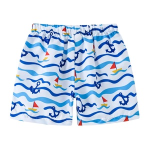 Summer 2-12 Years Old Boy Shorts Beach Shorts Customize Print Short Swimsuit Swimwear Beach Wears - Product Image 2