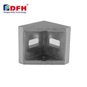 Sản xuất khe cắm 8 10 nhôm phải điều chỉnh 45 độ khung góc nhôm hồ sơ đùn - Product Image 1