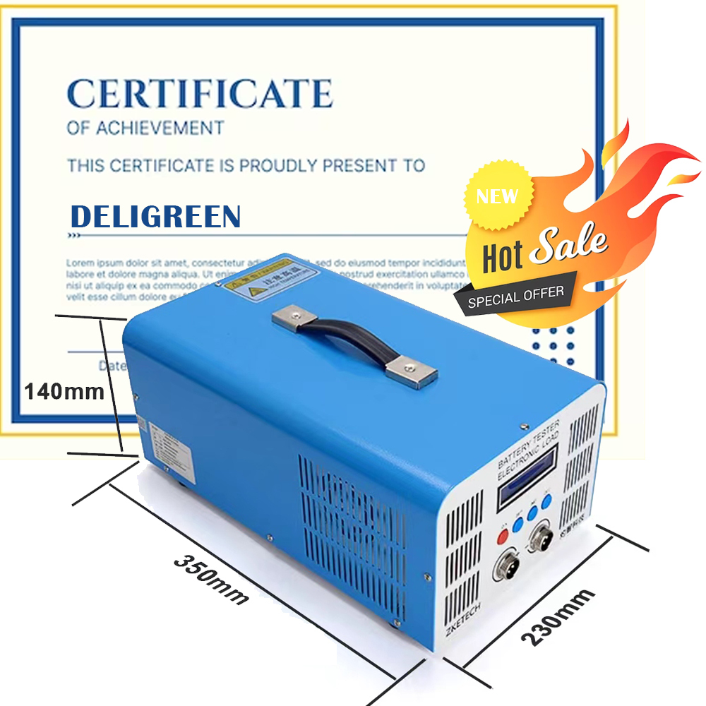 EBC-A40L Electronic Load Battery Tester - 40A 200W Capacity Tester For Li-ion & Lead Acid Batteries-381502