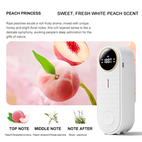 Diffuseur Automatique de Parfum pour Maison et Voiture, Mini Brumisateurs d'Huile Essentielle à Charge USB, Mini Humidificateur d'Air