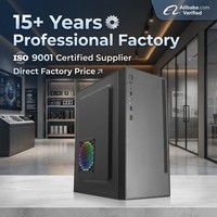 Boîtier PC de bureau standard de marque OEM, boîtier PC ATX, fabrication de tôles métalliques sur mesure, pièces en tôle métallique