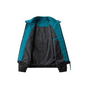 Chaqueta con cuello alto y logotipo personalizado para hombre, a prueba de viento y agua, para exteriores, informal de negocios, chaqueta ejecutiva de alta gama - Product Image 2