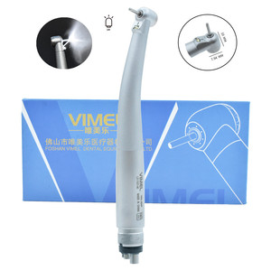 Mini tête dentaire haute vitesse avec lumière Led 2/4 trous bouton poussoir mandrin Turbine pièce à main pour enfants Cure buccale - Product Image 1