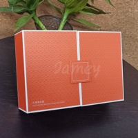 Boîte en papier pliable magnétique avec logo personnalisé, design personnalisé, boîte cadeau en carton rigide de luxe, boîte en papier pour ensemble de soins de la peau