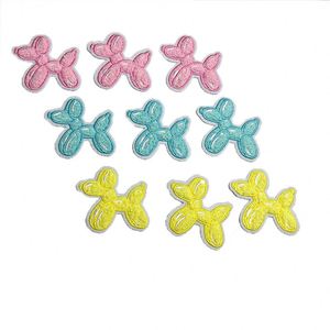 New Iron on Colorful Chenille Embroidered Dog Shape Patch for Kid's Clothes - Product Image 2