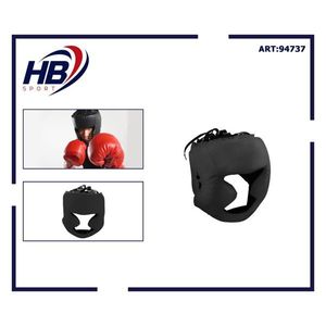 Casque de boxe noir pour l'entraînement aux arts martiaux - Product Image 3