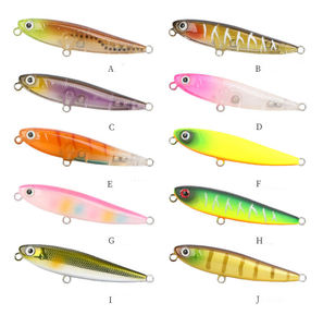 Fábrica OEM Mini Lápis Flutuante Iscas De Pesca 60mm 3.1g Isca Dura Artificial Pequena Isca De Lápis Cão Andando com Ruído Modelo - Product Image 2