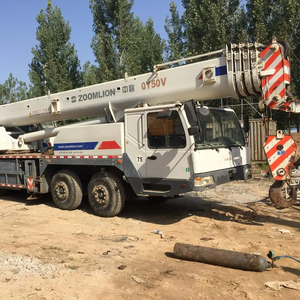 Grue de camion Zoomlion QY50V d'occasion, moteur Hangfa de 50 tonnes à prix abordable - Product Image 1