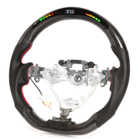 Volant de direction en fibre de carbone véritable avec affichage LED de la vitesse et du régime moteur, nouvelle mode, pour Toyota FJ Cruiser 2004-2017, commande intelligente