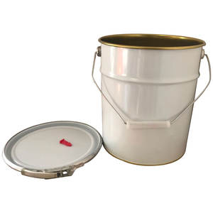 Le fer-blanc industriel du <span class=keywords><strong>prix</strong></span> usine <span class=keywords><strong>20L</strong></span> peut l'étanchéité de l'anneau de traction étanche utilisation chimique impression de surface incurvée Service OEM disponible - Product Image 2