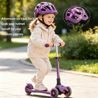 Casque pour enfants en PC avec 14 aérations, respirant, pour vélo, skateboard, trottinette, cyclisme et sports de plein air