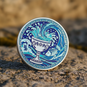 Spilla per sciarpa, hijab, sari, capelli e risvolto, con strass, monete e decorazioni in stile cartone animato, anime, floreale, simpatico, di design, rigido e morbido - Product Image 1