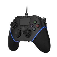 Nuevo Control de Juego con Cable P4 T-412L, Doble Vibración, Giroscopio de Seis Ejes, Táctil, Compatible con P3, Android, PC, Steam, TV BOX