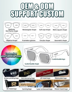 Nuovi Occhiali da Sole Piccoli e Squadrati, Stile Europeo e Americano, Occhiali Poligonali di Tendenza, Occhiali da Sole Personalizzati - Product Image 5