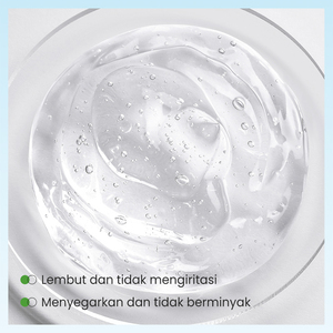 KORMESIC Gel Limpiador Facial Orgánico Certificado por Bpom, 80g, con Niacinamida, Hidratante, Suavizante, para Piel Normal - Product Image 4