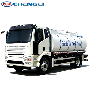 Camion-citerne à huile alimentaire de 20 m³ 4x2, camion-citerne à carburant en acier inoxydable pour le transport d'huile de cuisson - Product Image 1